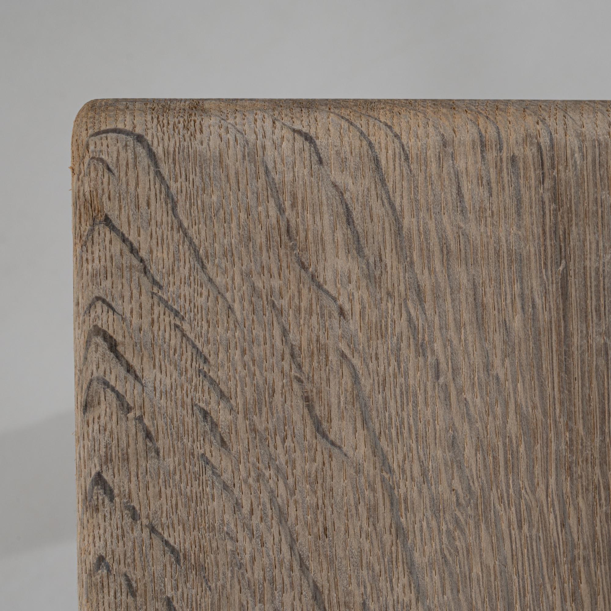 Mesa de comedor francesa de roble del siglo XX en venta 10