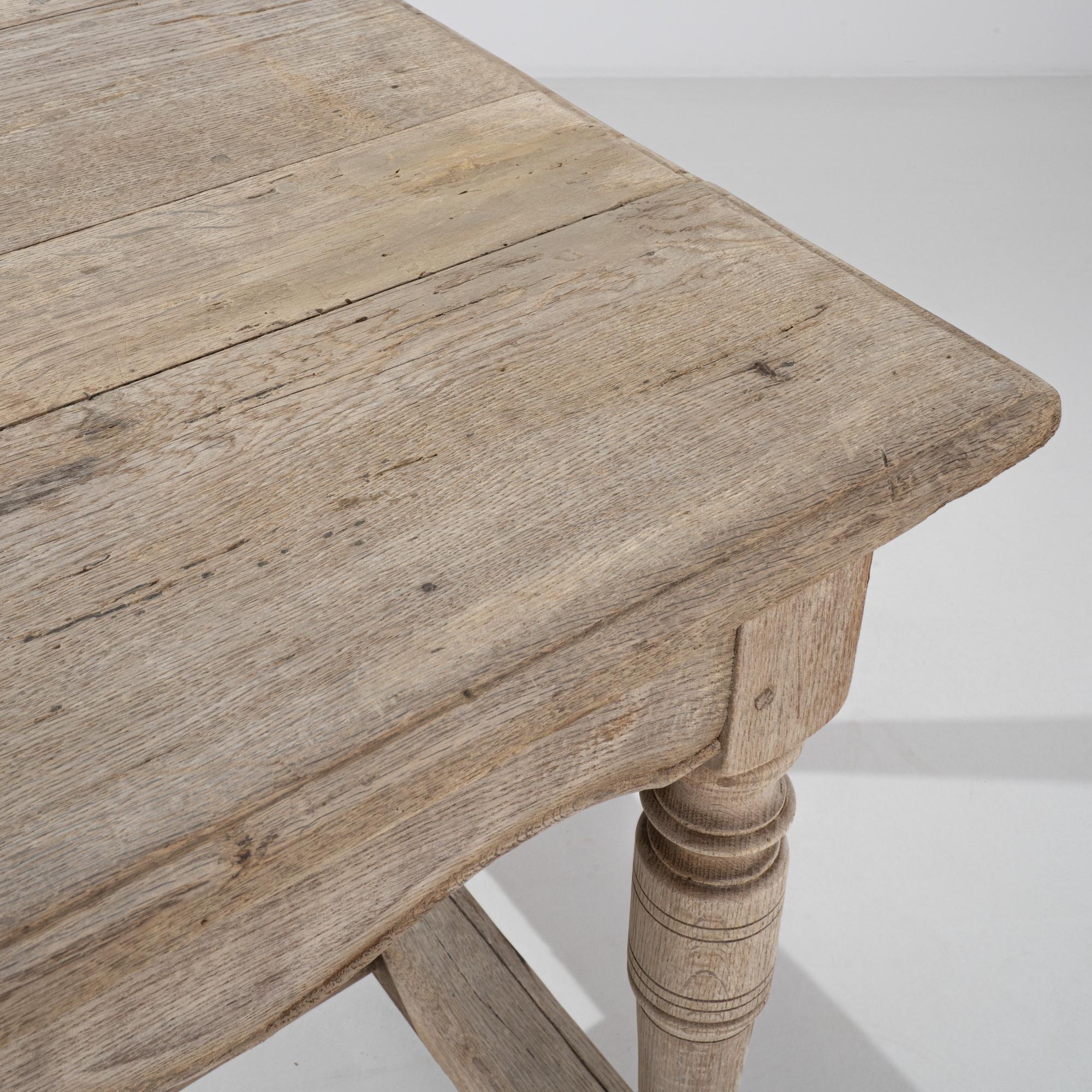 20th Century French Oak Dining Table For Sale at 1stDibs