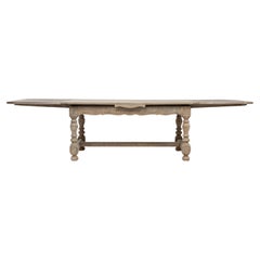 20th Century French Oak Dining Table