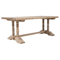 20th Century French Oak Dining Table