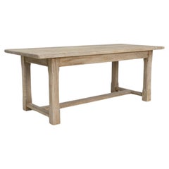 20th Century French Oak Dining Table