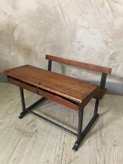 20th Century French Oak Doll Desk, 1920s