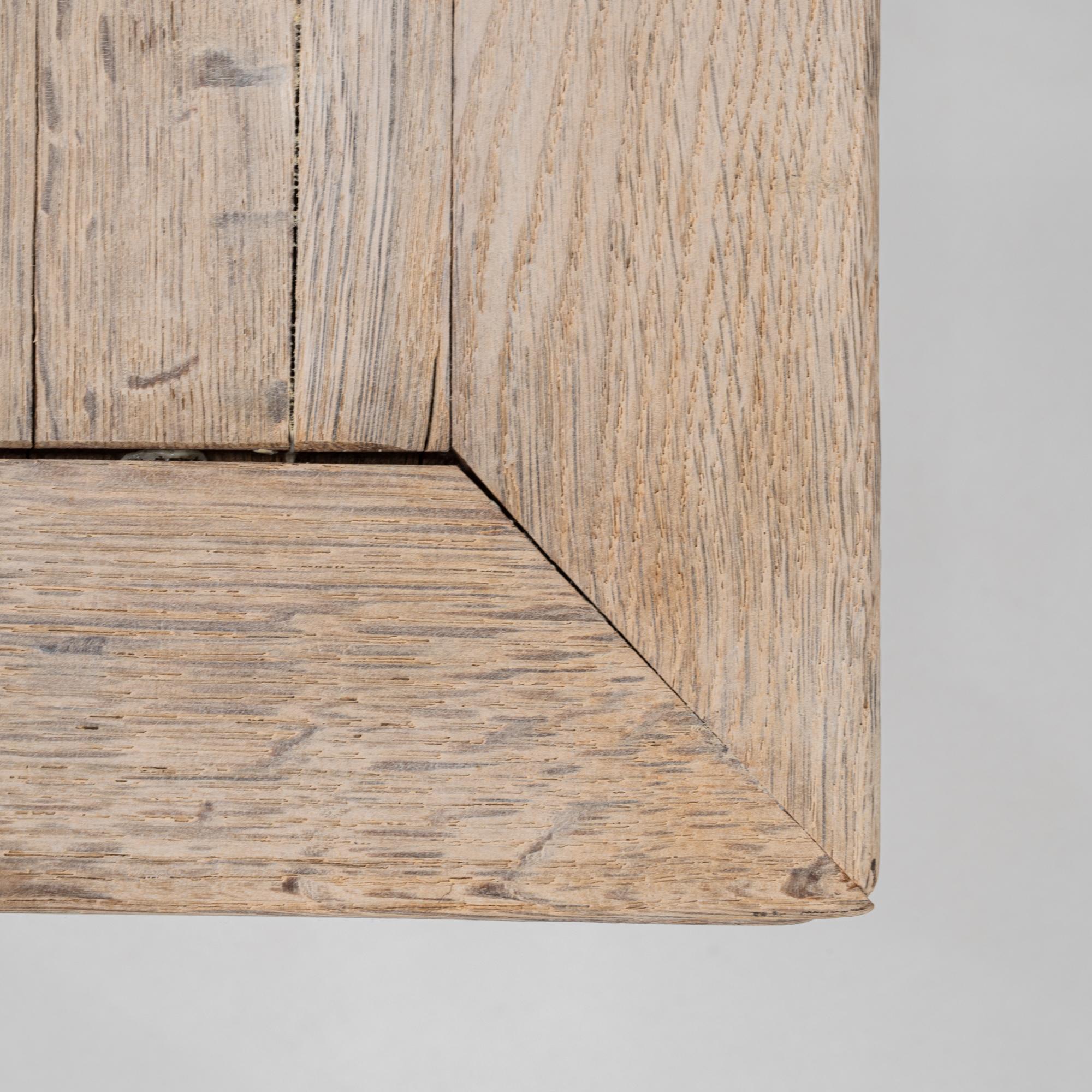 Table pliante en chêne français du 20e siècle en vente 7