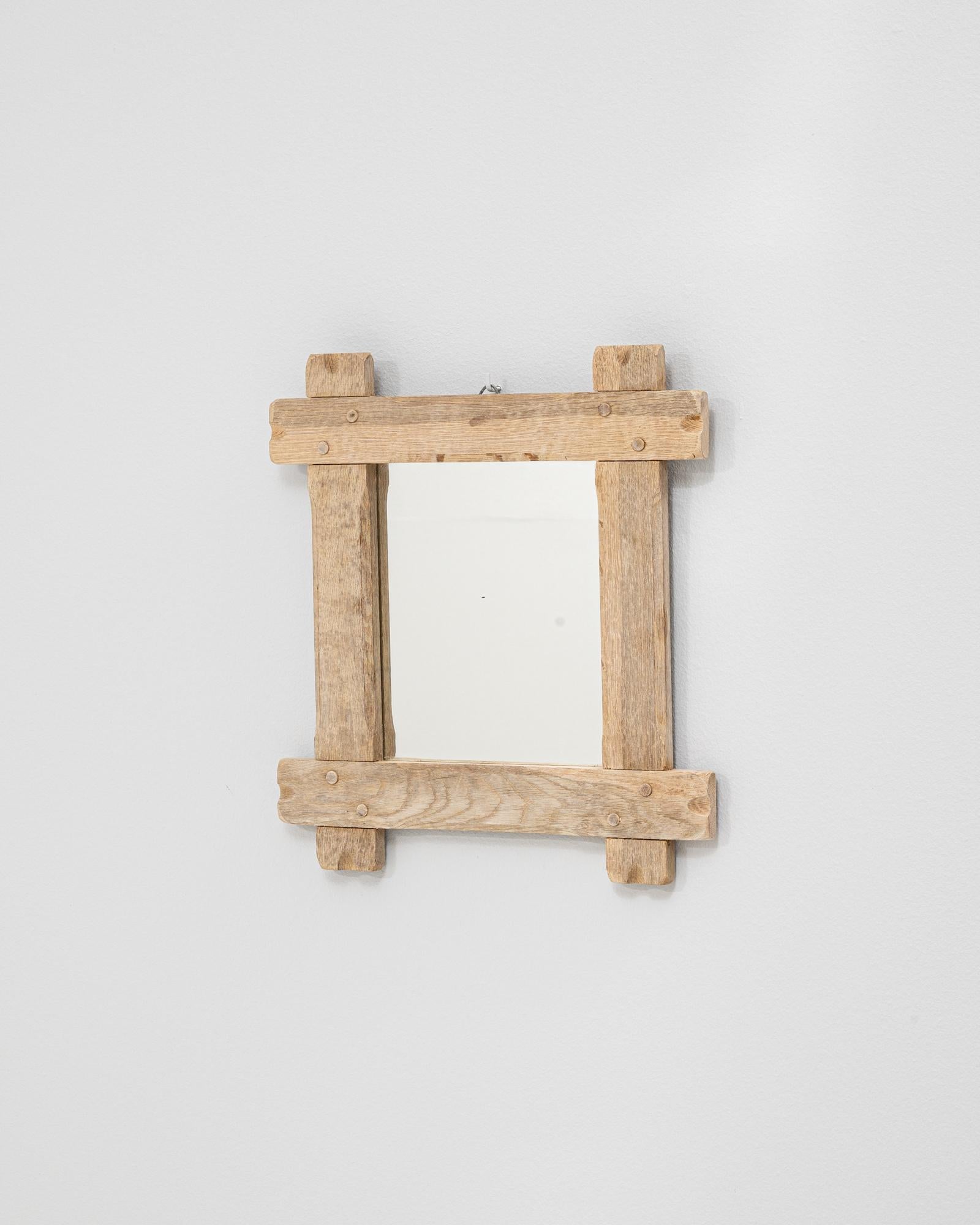 20th Century French Oak Mirror In condizioni buone in vendita a High Point, NC