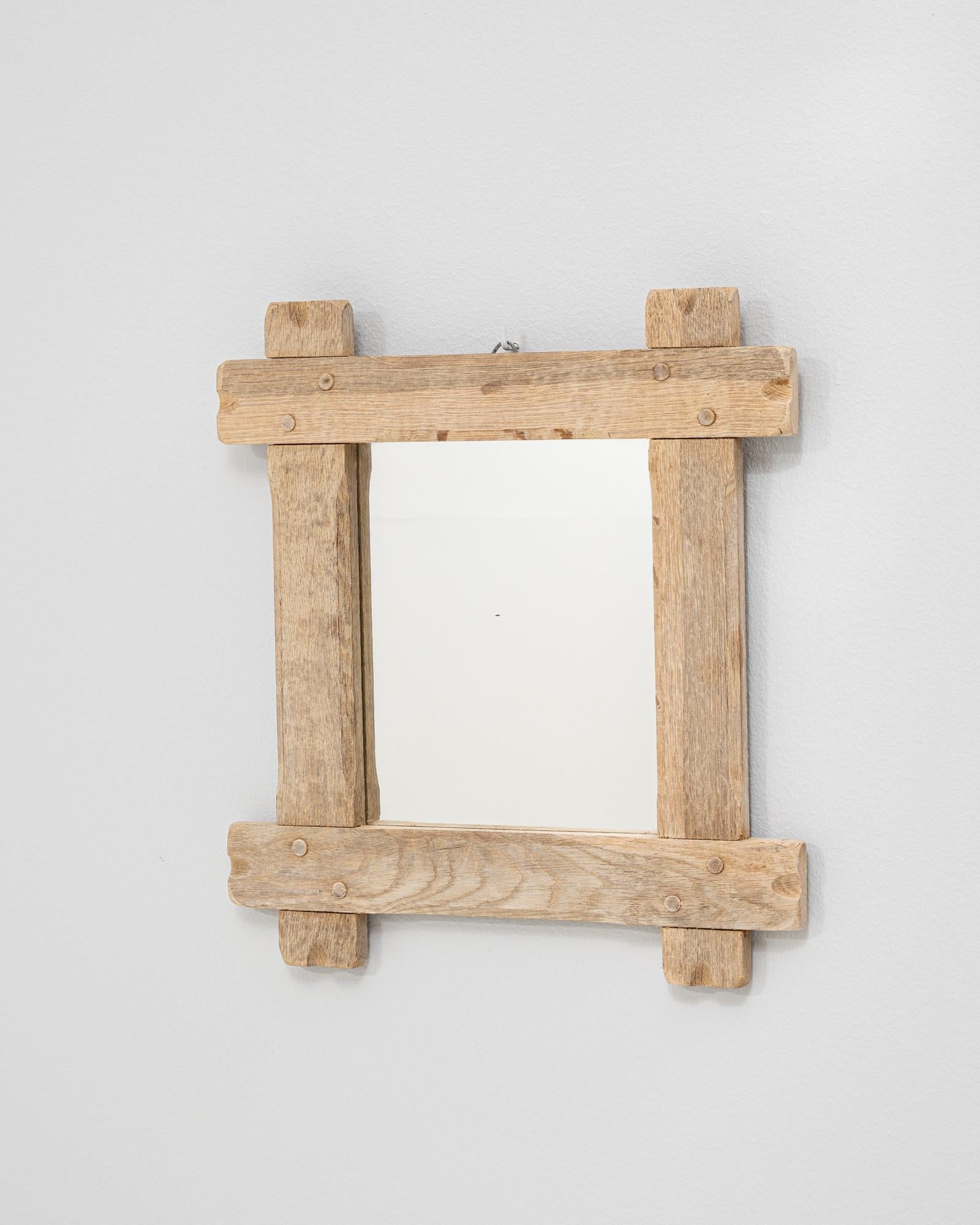 20th Century French Oak Mirror in vendita 1