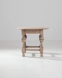 20th Century French Oak Side Table