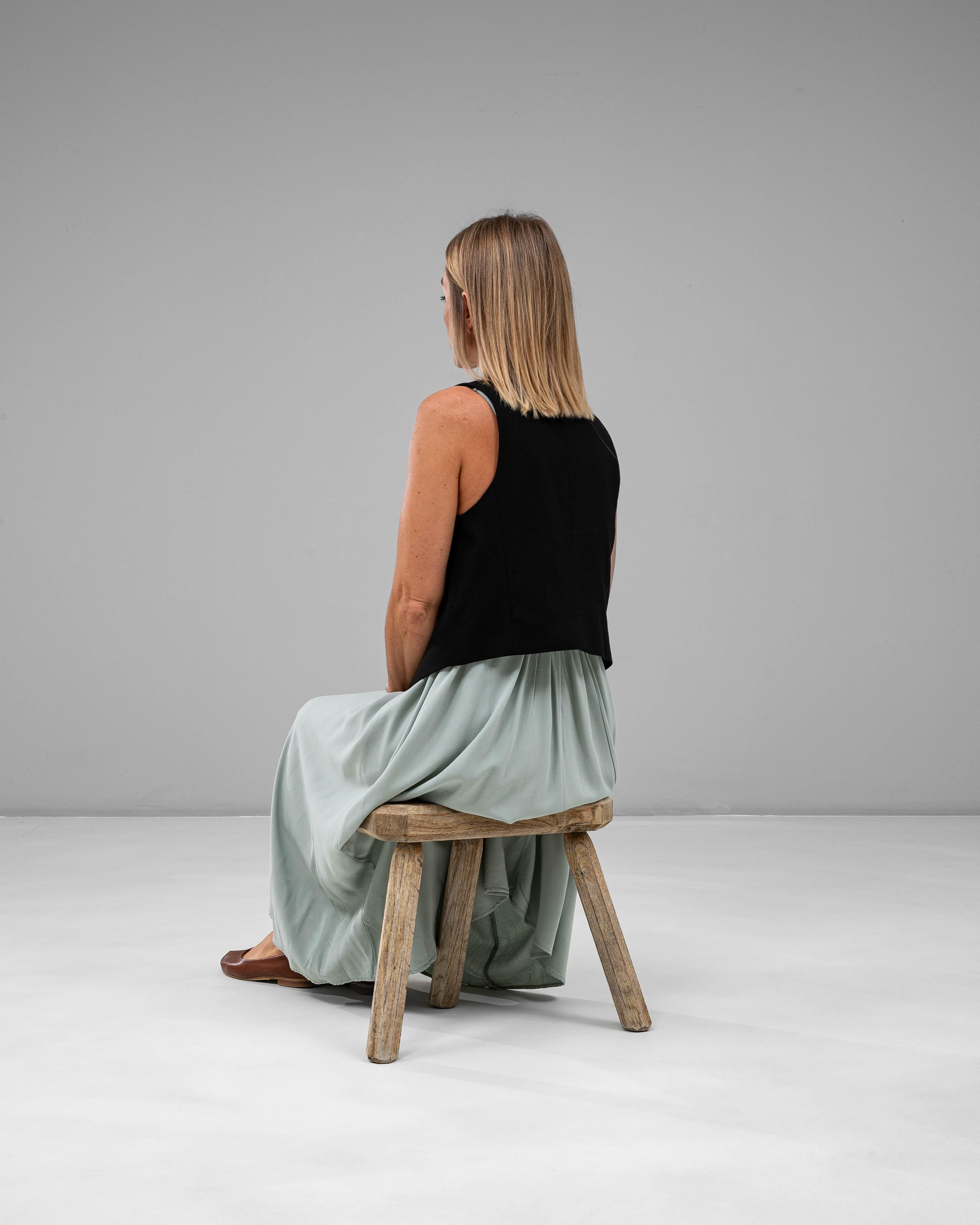 20ième siècle Tabouret tripode en Oak Oak français du 20e siècle en vente