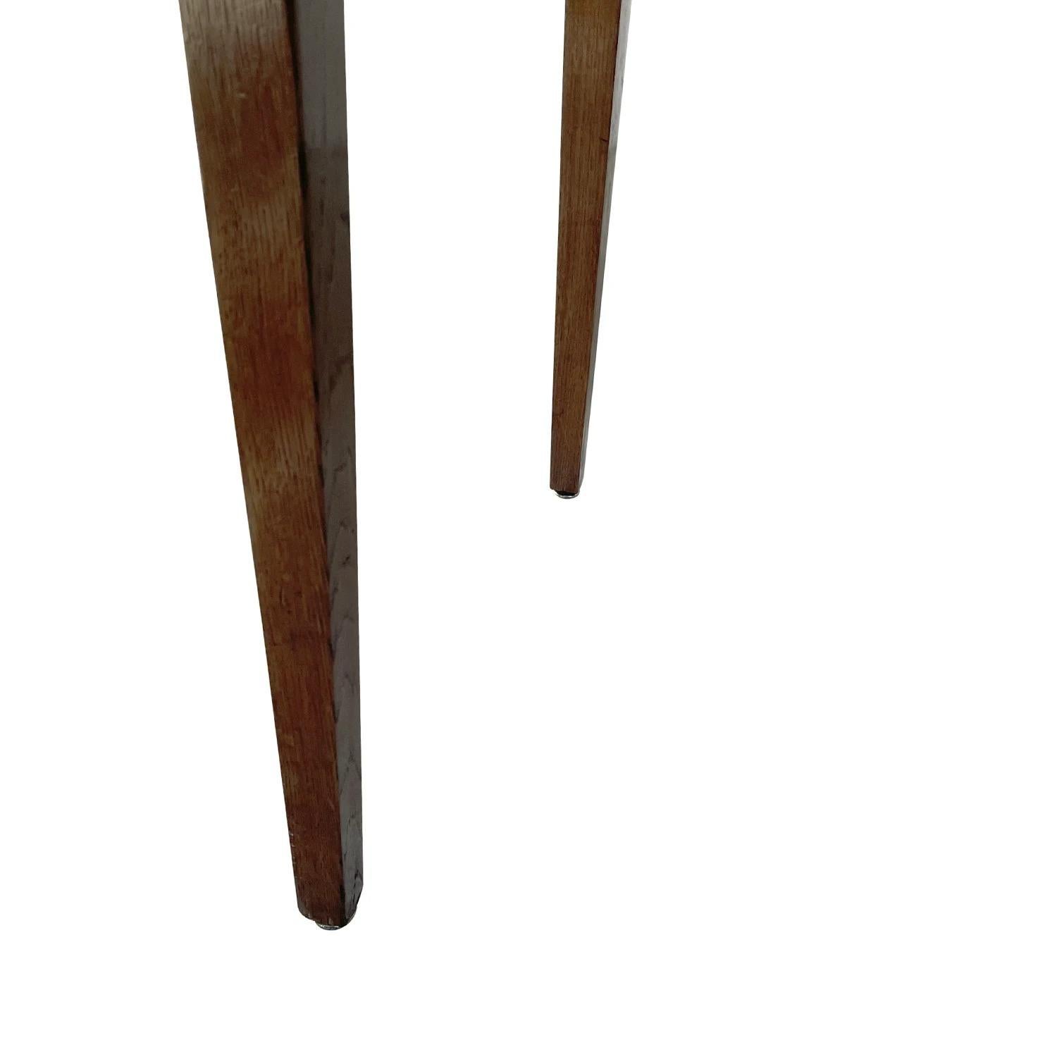 20th Century French Oakwood Freestanding Console Table by Jean-Michel Frank 6