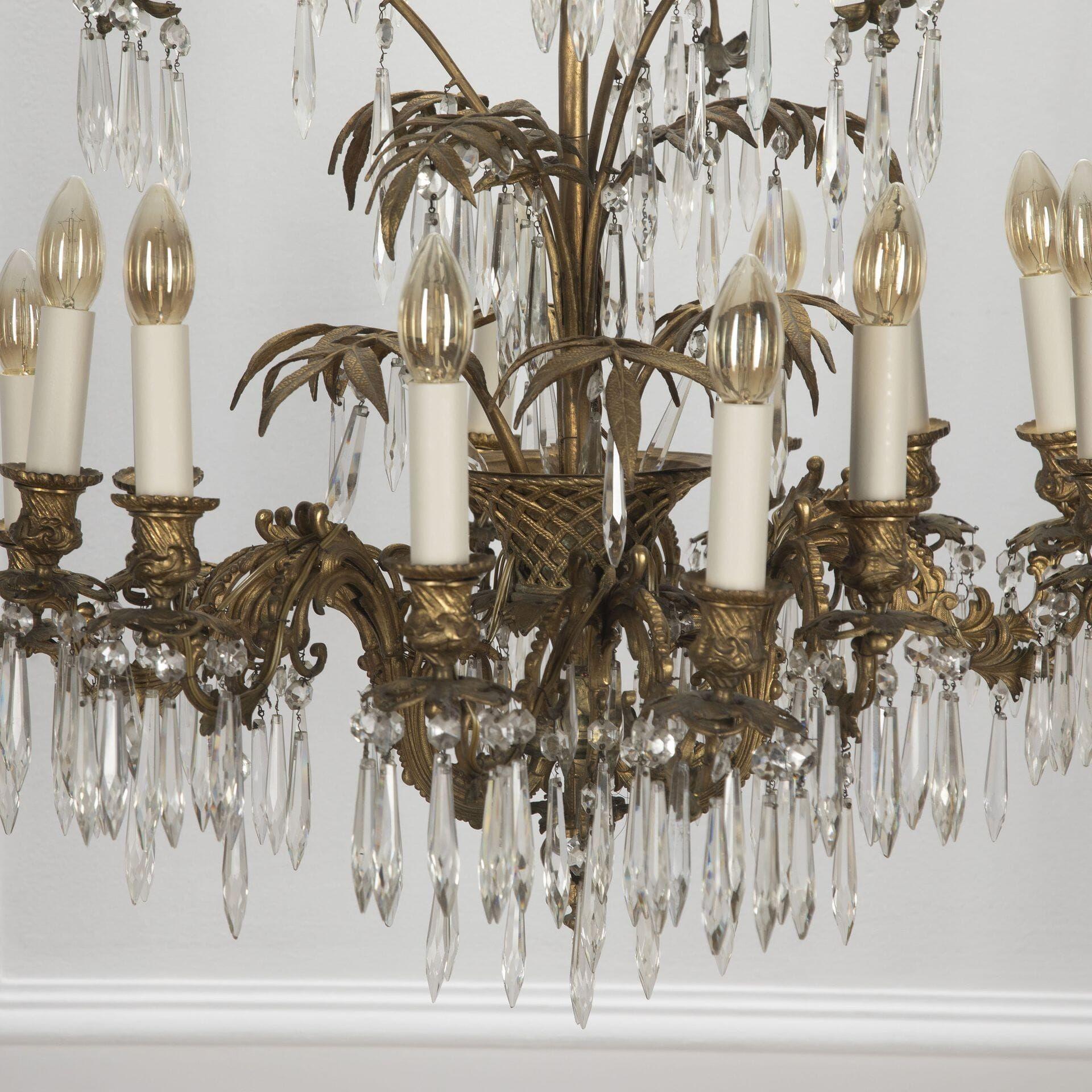 Lampadario francese in ormolu del XX secolo In condizioni buone in vendita a Gloucestershire, GB