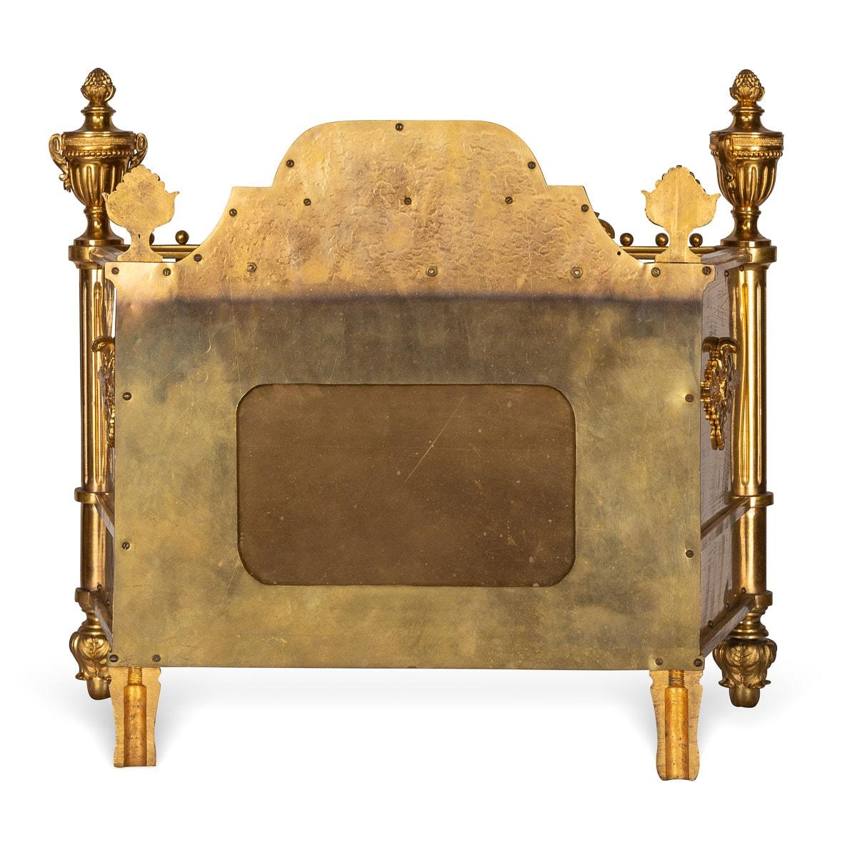 20th Century French Ormolu Fireplace Wood Burner, circa 1900 In Good Condition For Sale In Royal Tunbridge Wells, Kent