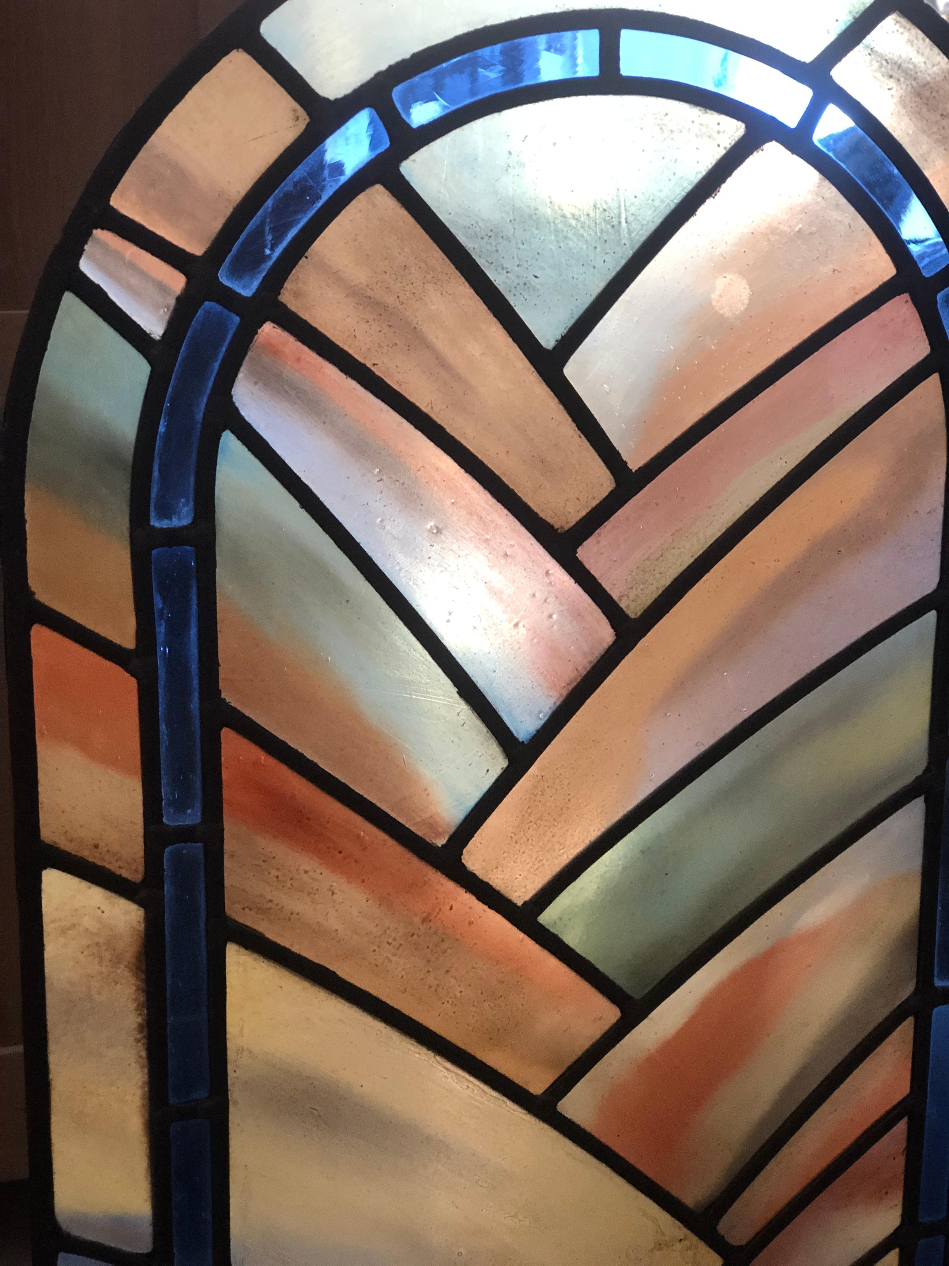 stained glass plexiglass