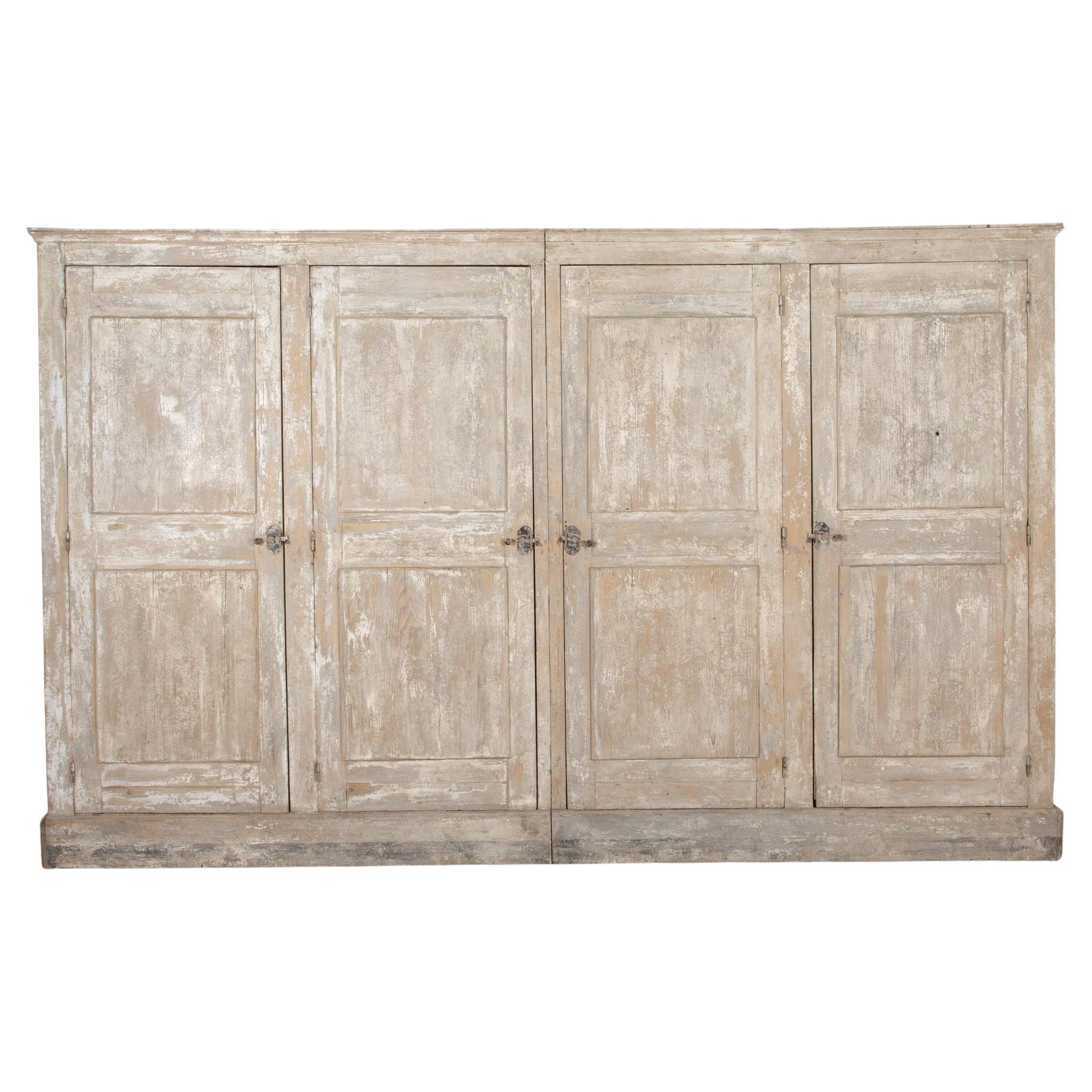 20th Century French Painted Armoire