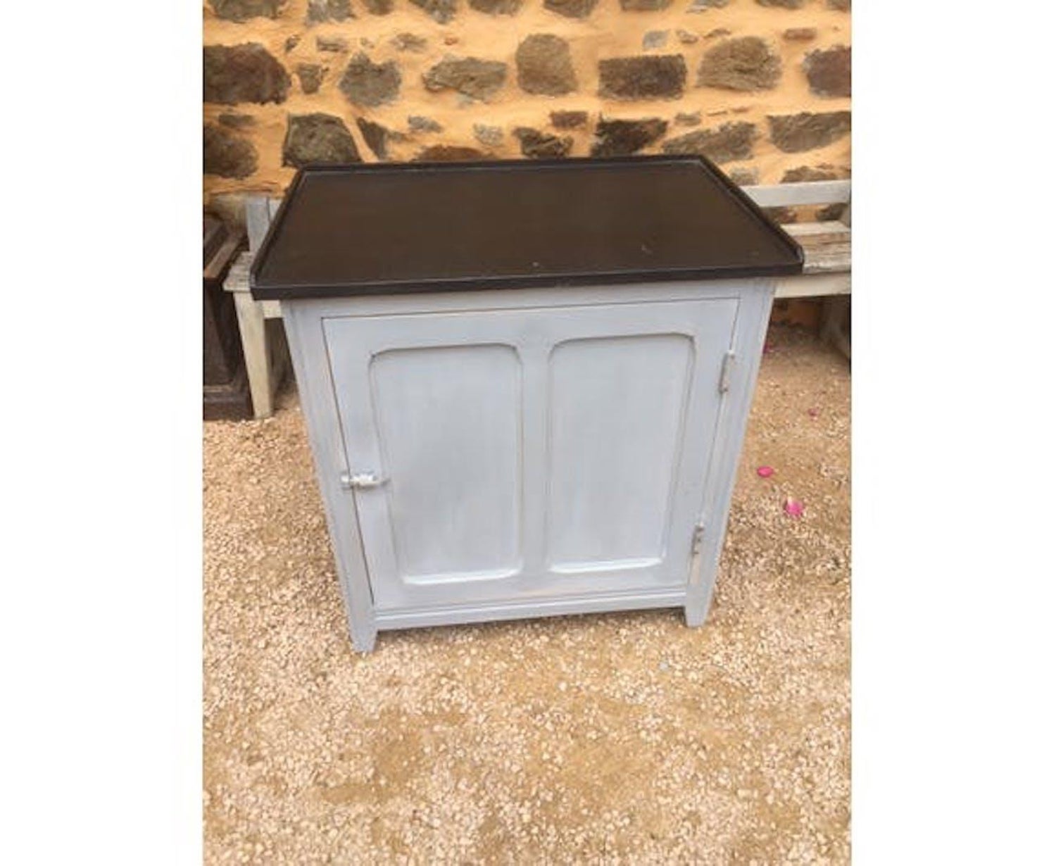 20th Century French Painted Kitchen Cabinet 1930s For Sale At 1stdibs
