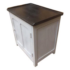 20th Century French Painted Kitchen Cabinet, 1930s 20th Century French Painted Kitchen Cabinet, 1930s