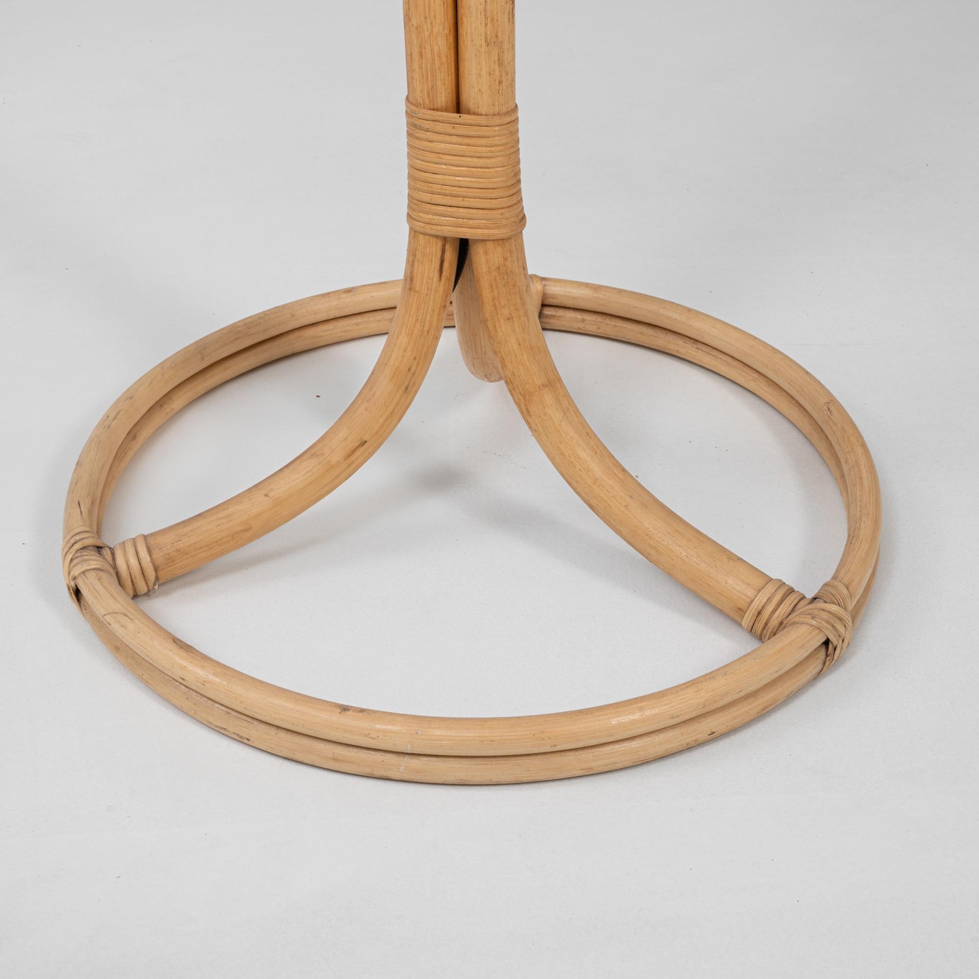 Paire de lampadaires en bambou français du 20e siècle en vente 5