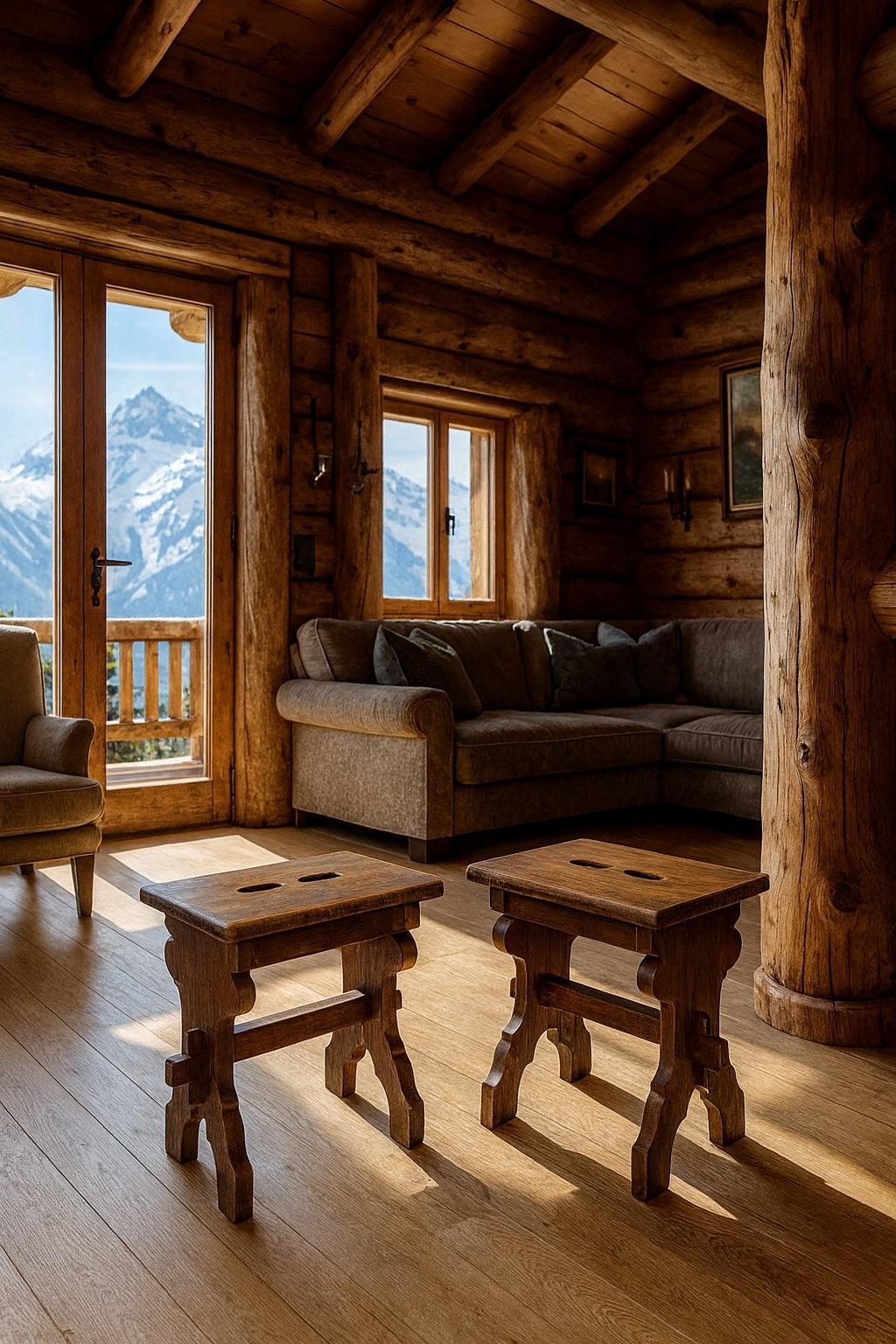 Charmante paire de tabourets bas en chêne datant des années 1920.
Entièrement fabriqués en bois massif, ils présentent un travail de menuiserie attrayant avec des pieds en forme, des brancards latéraux et des découpes pour la prise en main des