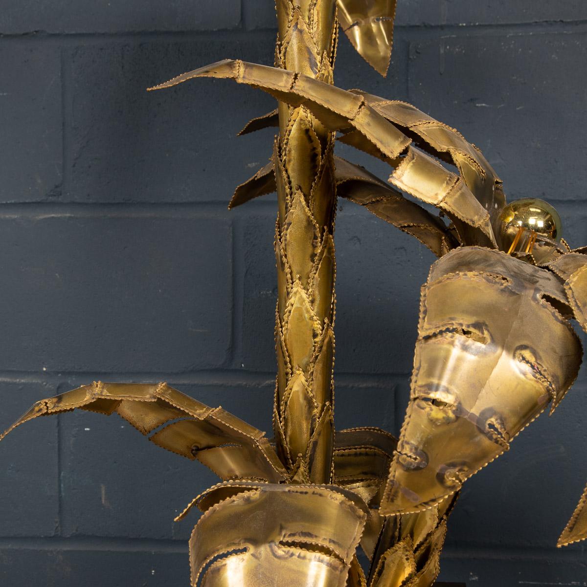 20th Century French Palm Floor or Side Lamp by Maison Jansen, c.1970 For Sale 9