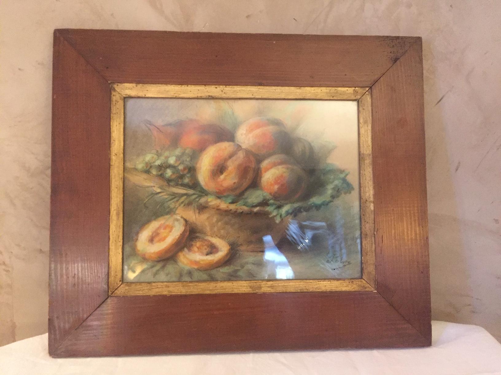 Very nice 20th century French Pastel drawing signed on the right bottom 
