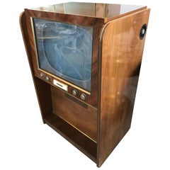 20. Jahrhundert Französisch Pathé Marconi Vintage Television:: 1956s