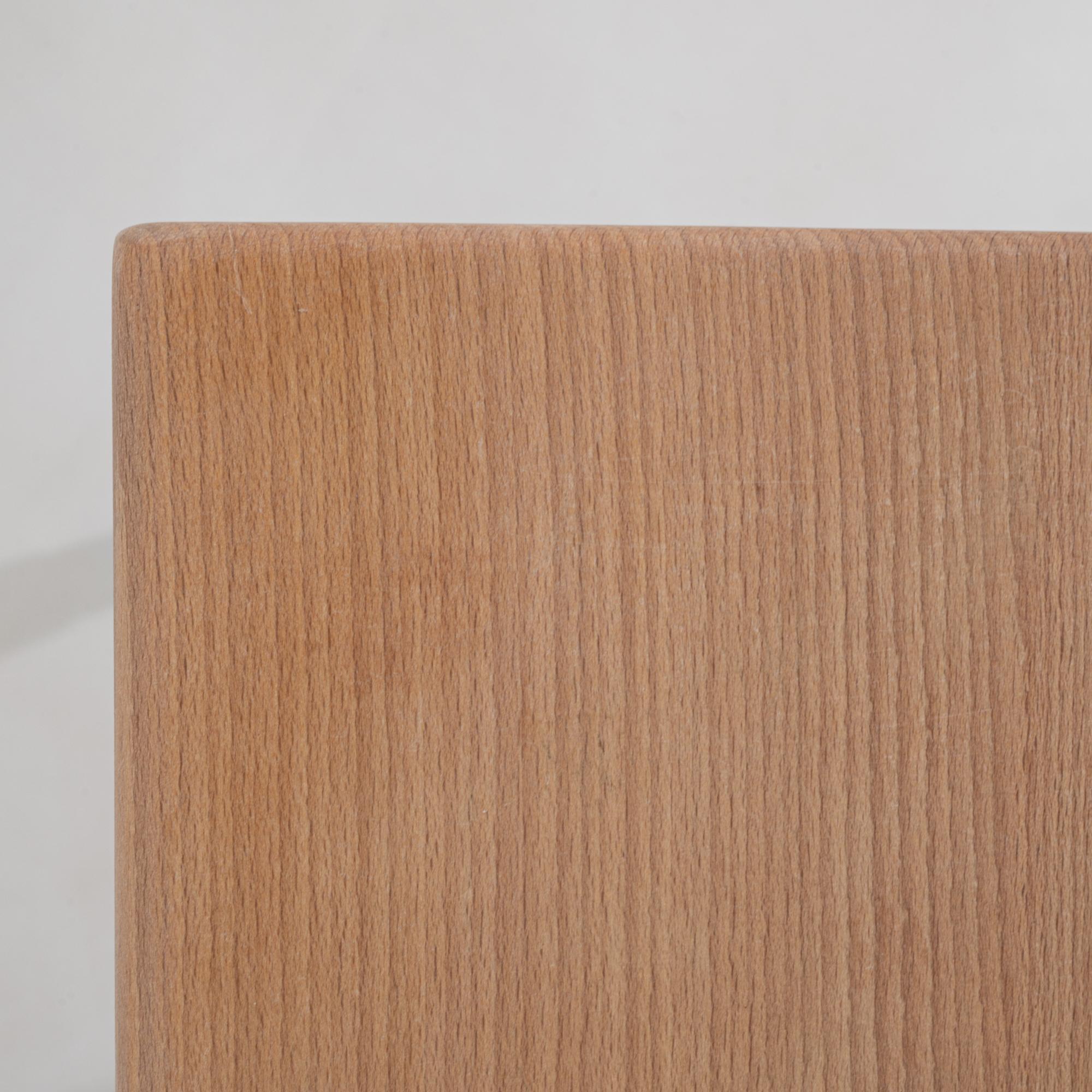20th Century French Patinated Wooden Side Table For Sale 8