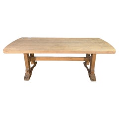20th Century French Pine Farm Table