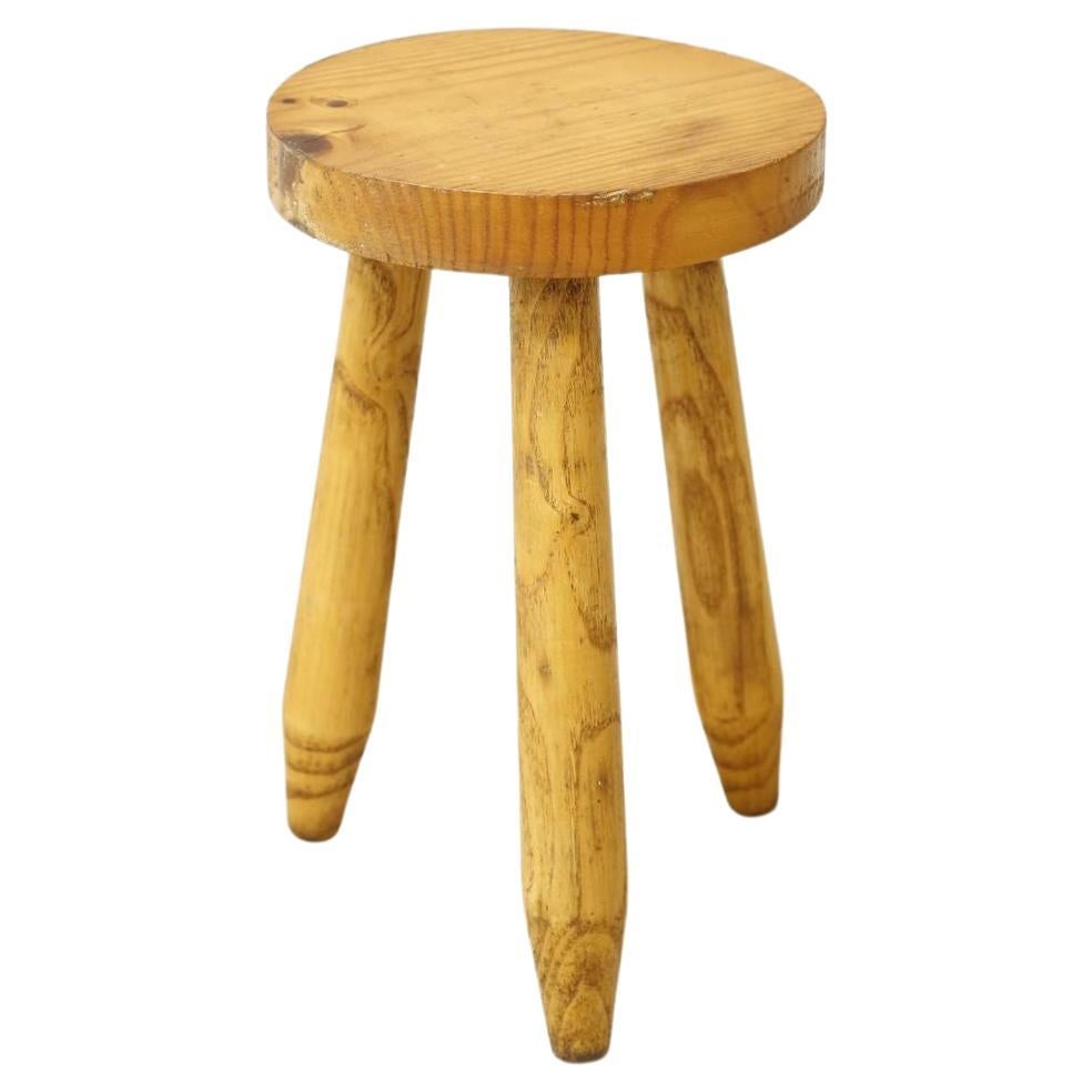 20th Century French Pine Stood/Side Table For Sale