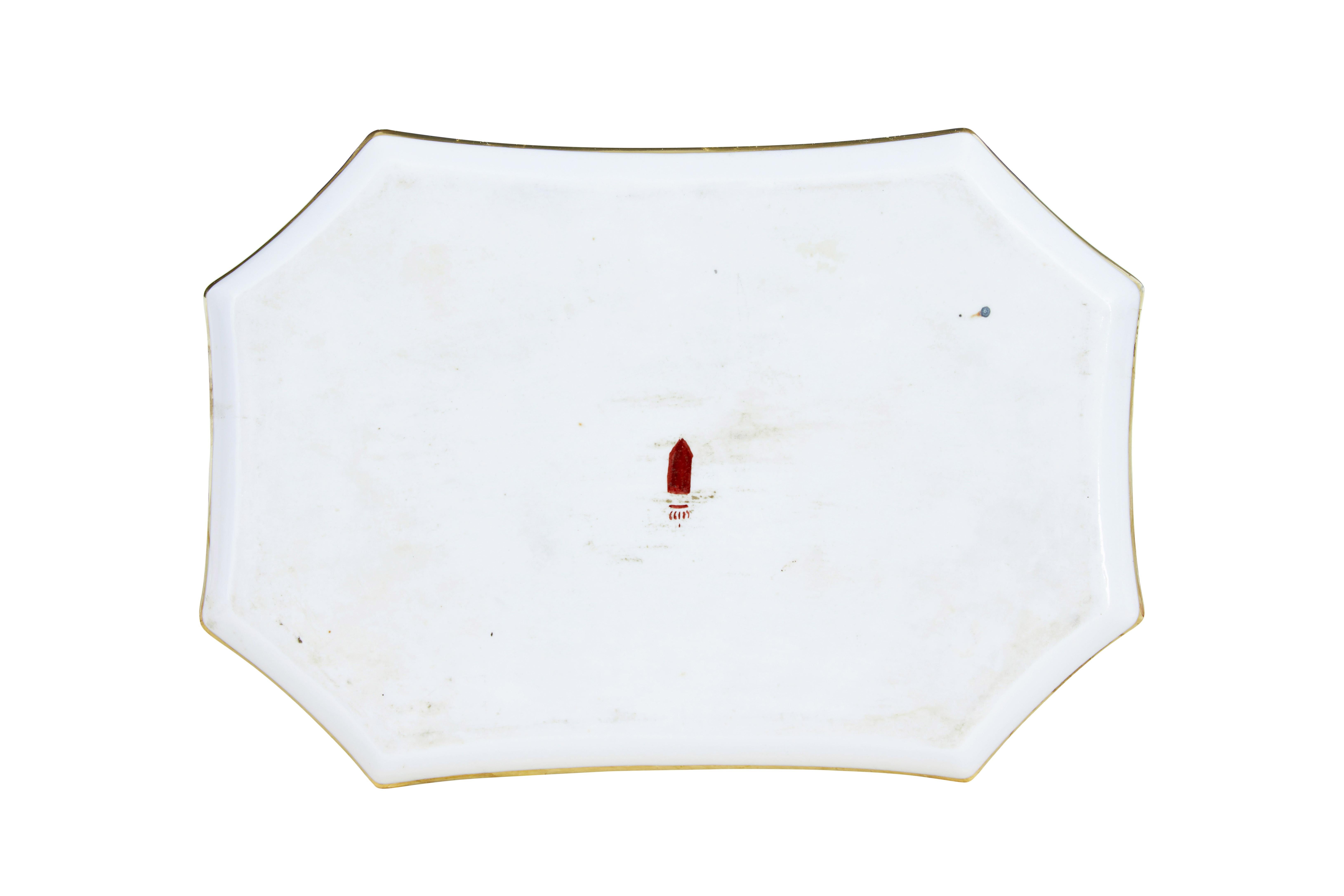 Juego de postre de 7 piezas de porcelana francesa del siglo XX Francés en venta