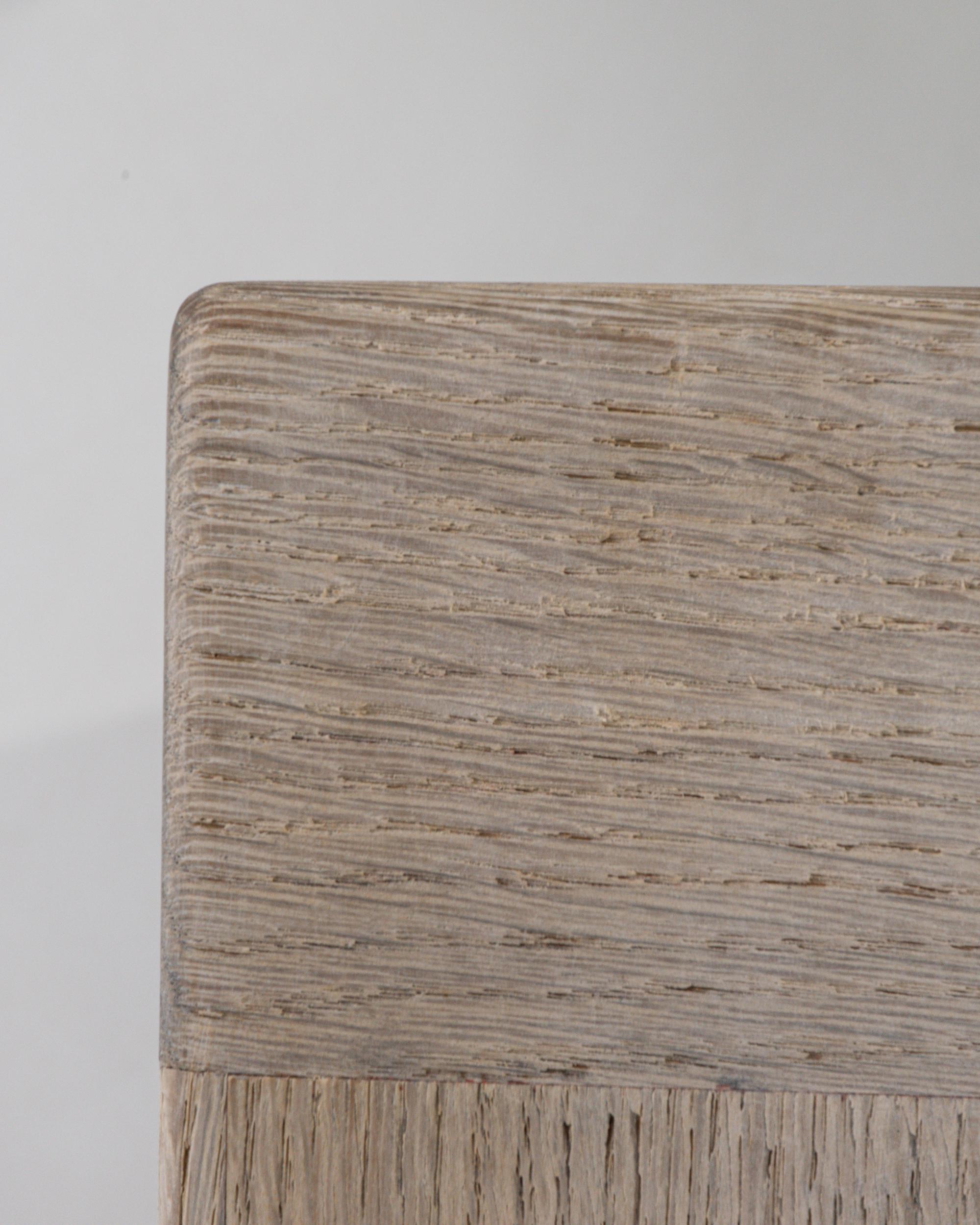 20th Century French Primitive Oak Buffet With Iron Hardware in vendita 7