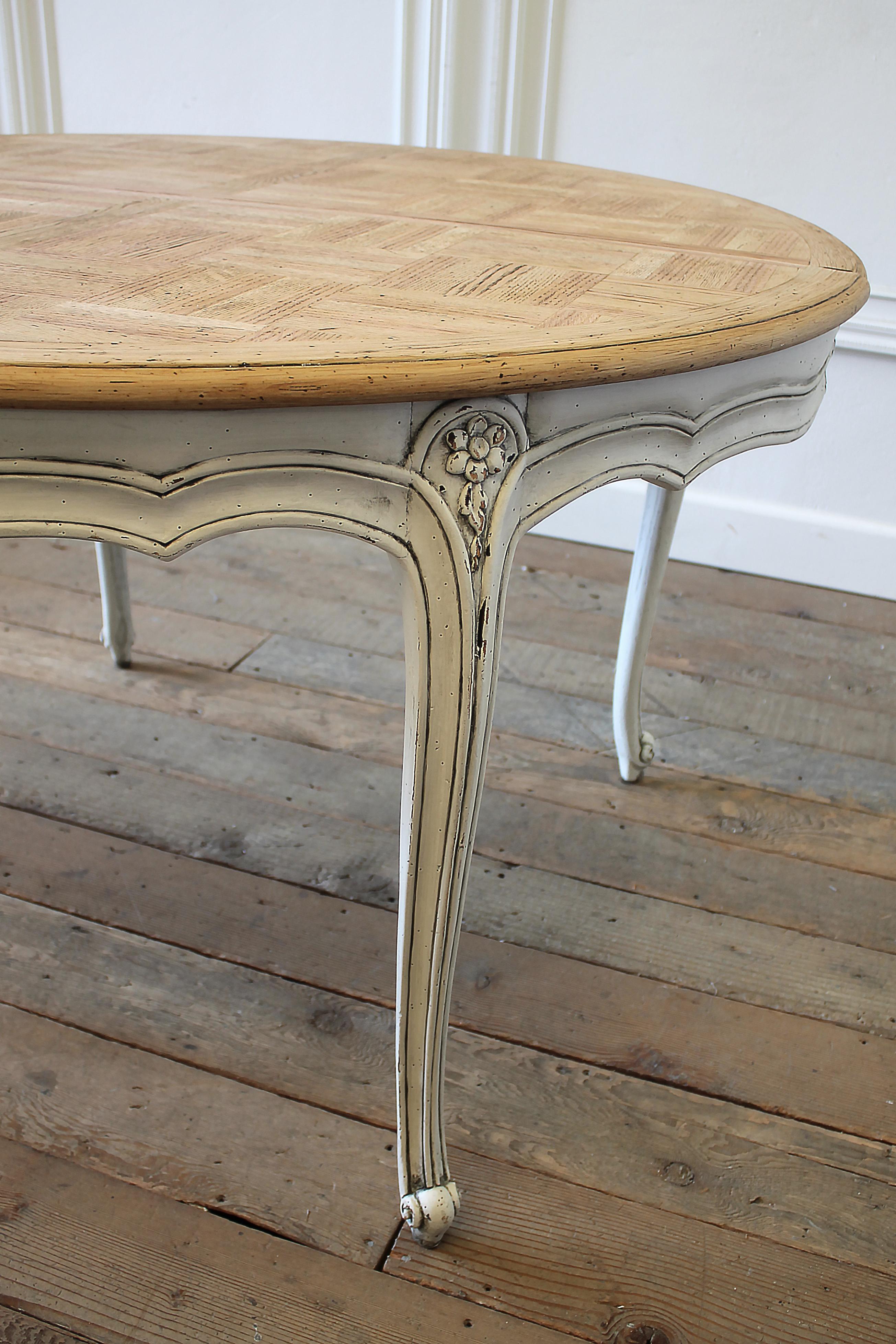 french provincial dining table