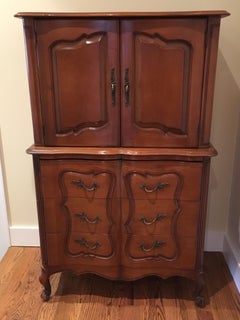 20th Century French Provincial Style Chest on Chest