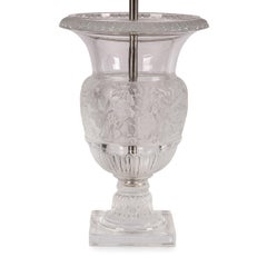 20th Century French René Lalique 'Versailles Lamp', c.2000
