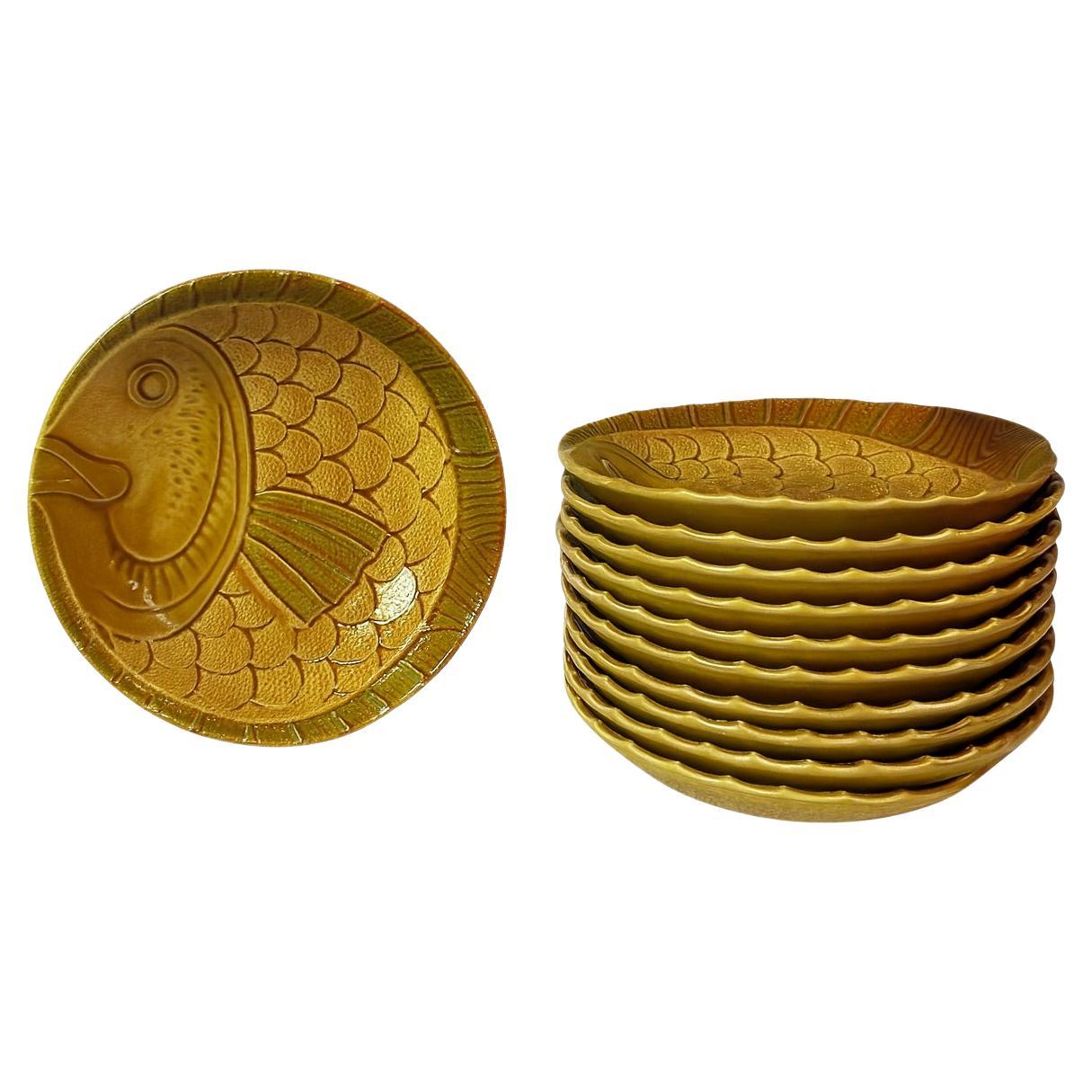 20th century French Revernay manufacture Set of 12 plates, 1950s