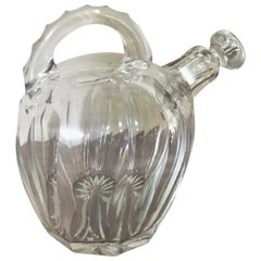 20th Century French Saint Louis Crystal Carafe, 1950s