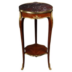 Vintage 20th Century French Salon Side Table in Louis XV After F. Linke