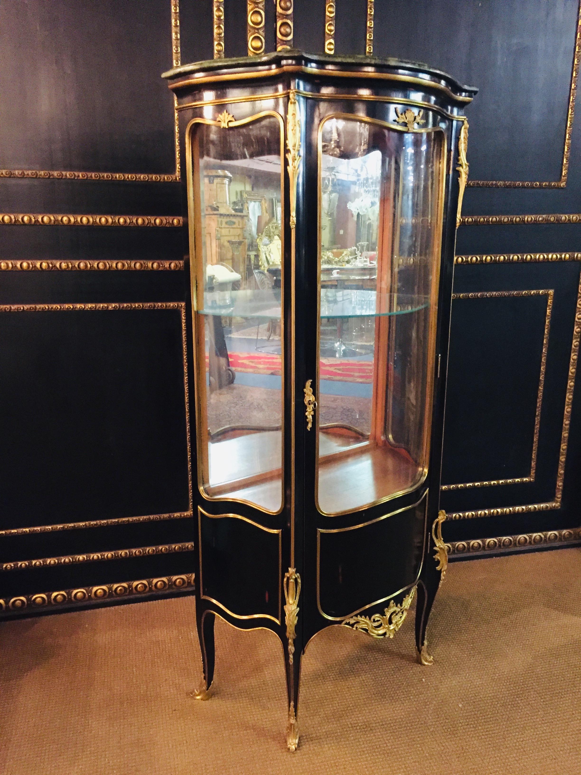 20th Century French Salon Vitrine in the Style of Louis XV Rococo 10