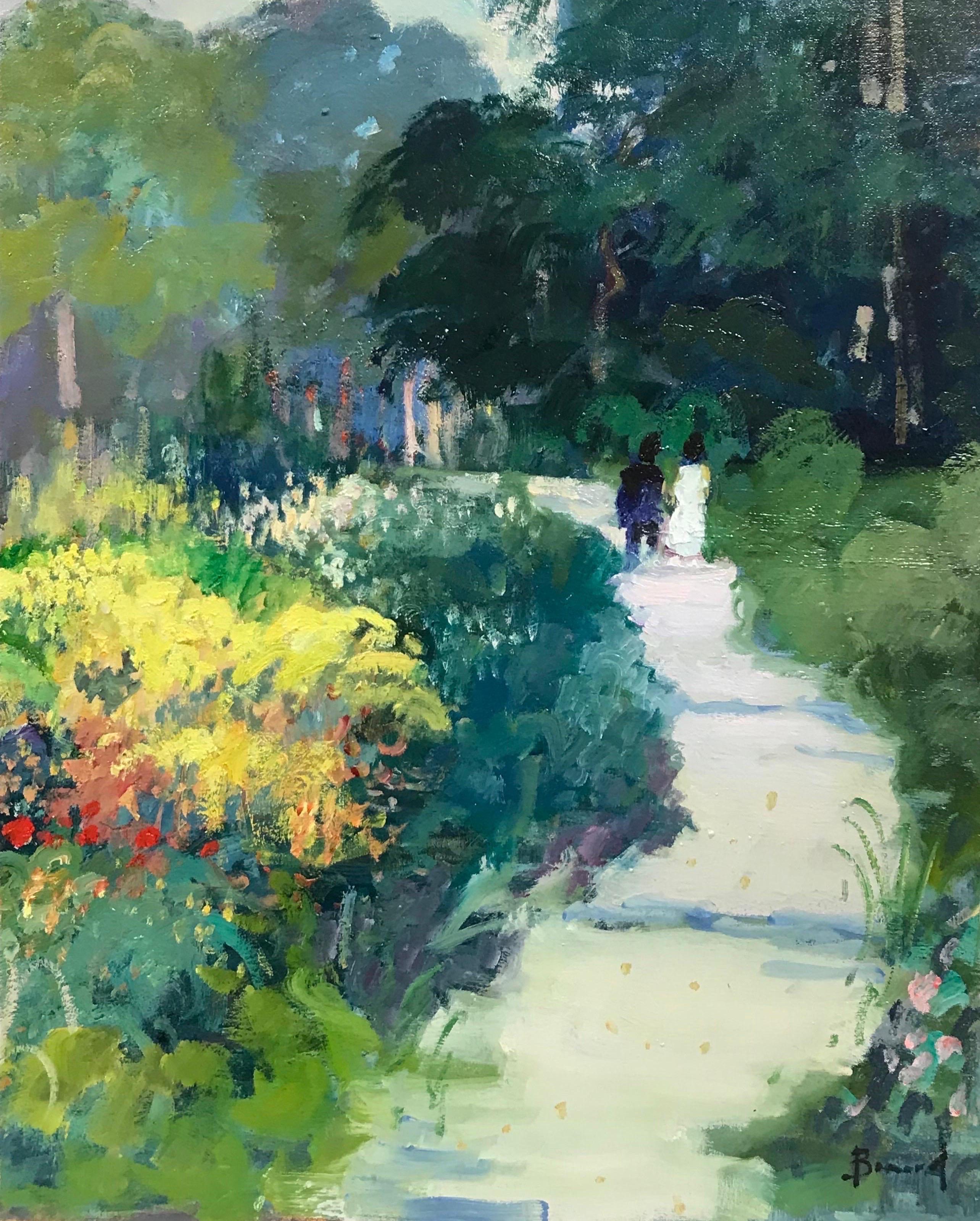 impressionist garden paintings