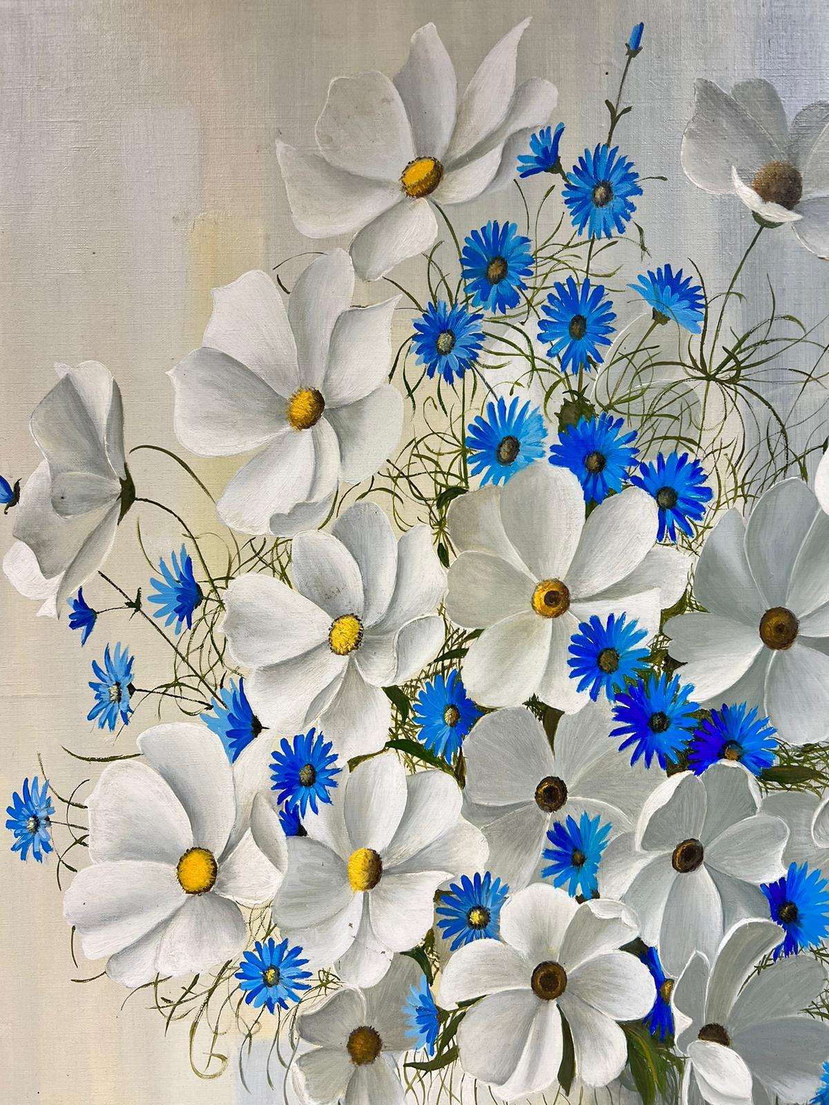 large white flower painting