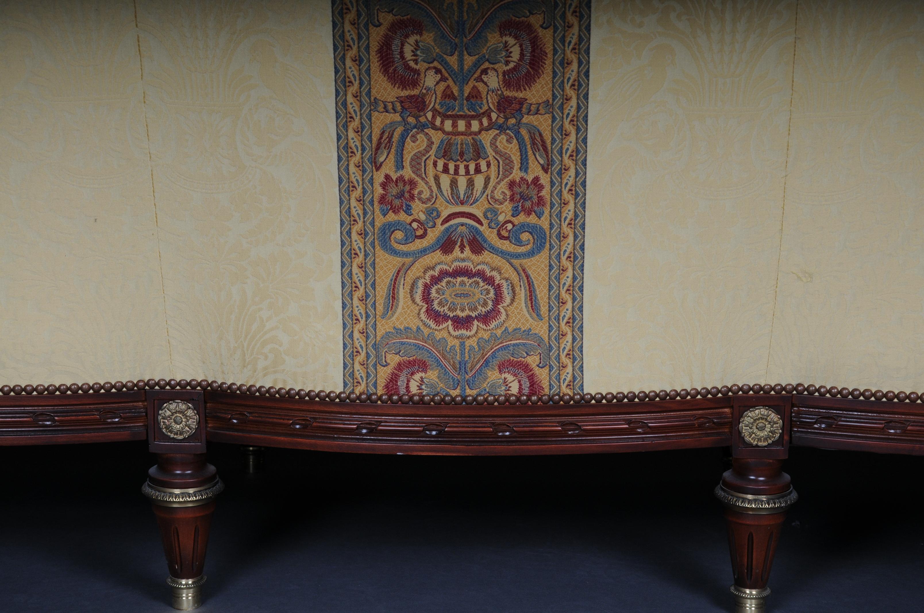 20th Century French Seating Group / Couch Set Louis XVI For Sale 6