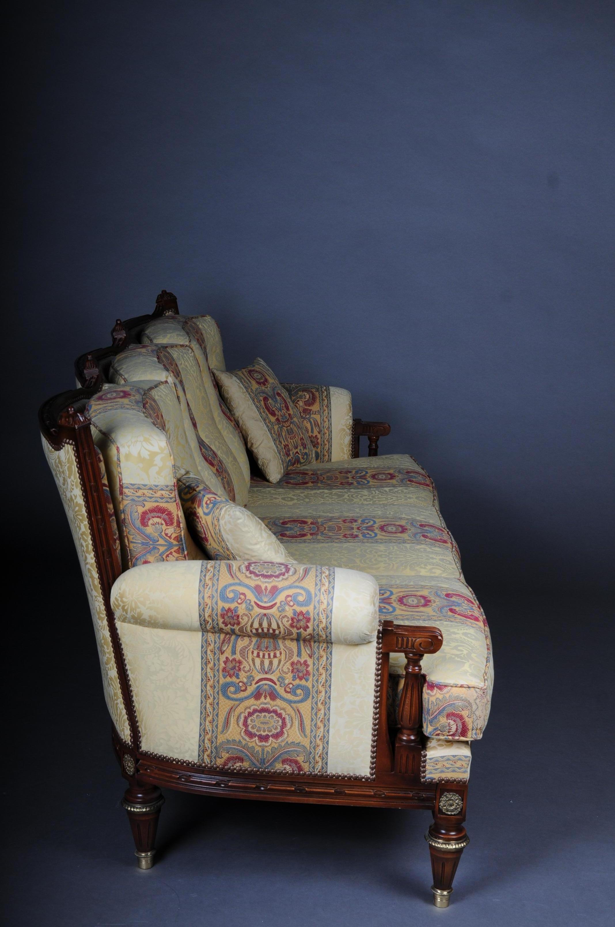 Französische Sitzgruppe / Couch-Set aus dem 20. Jahrhundert Louis XVI im Angebot 3