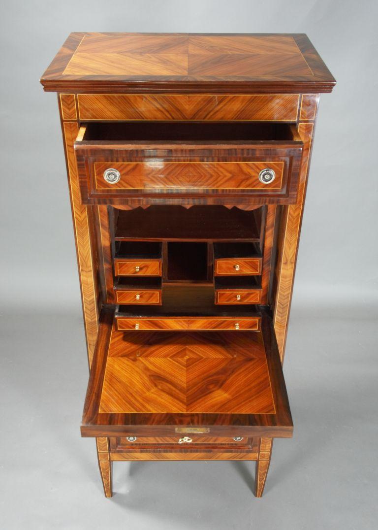 Wood 20th Century French Secretary in Louis Seize Style For Sale