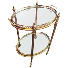 20th Century French Serving Bar Cart, circa 1920