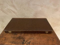 Französisches Set Messer und Gabeln aus Bakelit und Messing des 20. Jahrhunderts, 1930er Jahre