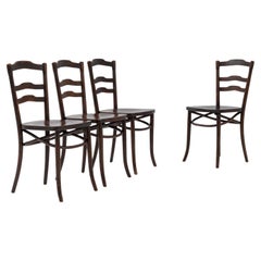 Used 20th Century French Set Of Four Dining Chairs