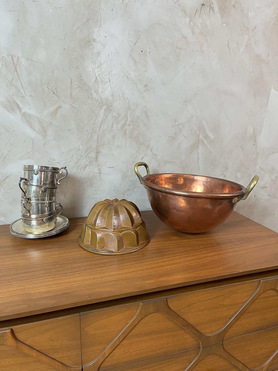 20th century French Set of Four Silverplate Tea Cups, 1900s For Sale 13