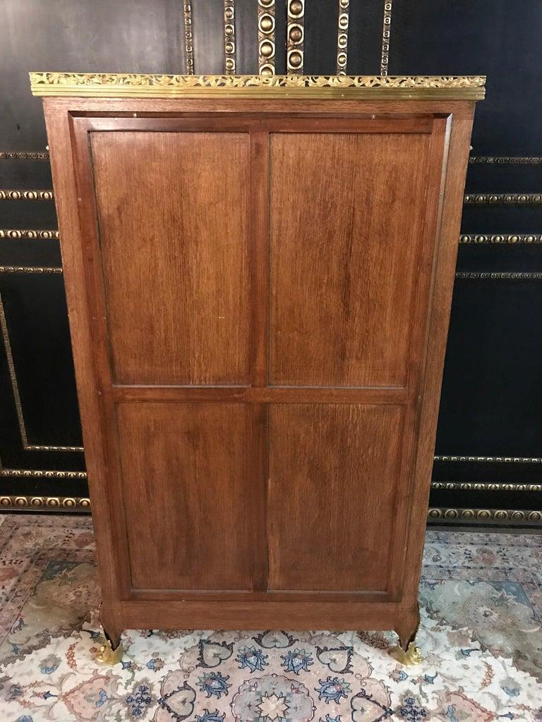 20th Century French Showcase According to Paul Sormani in Transition Style For Sale 7