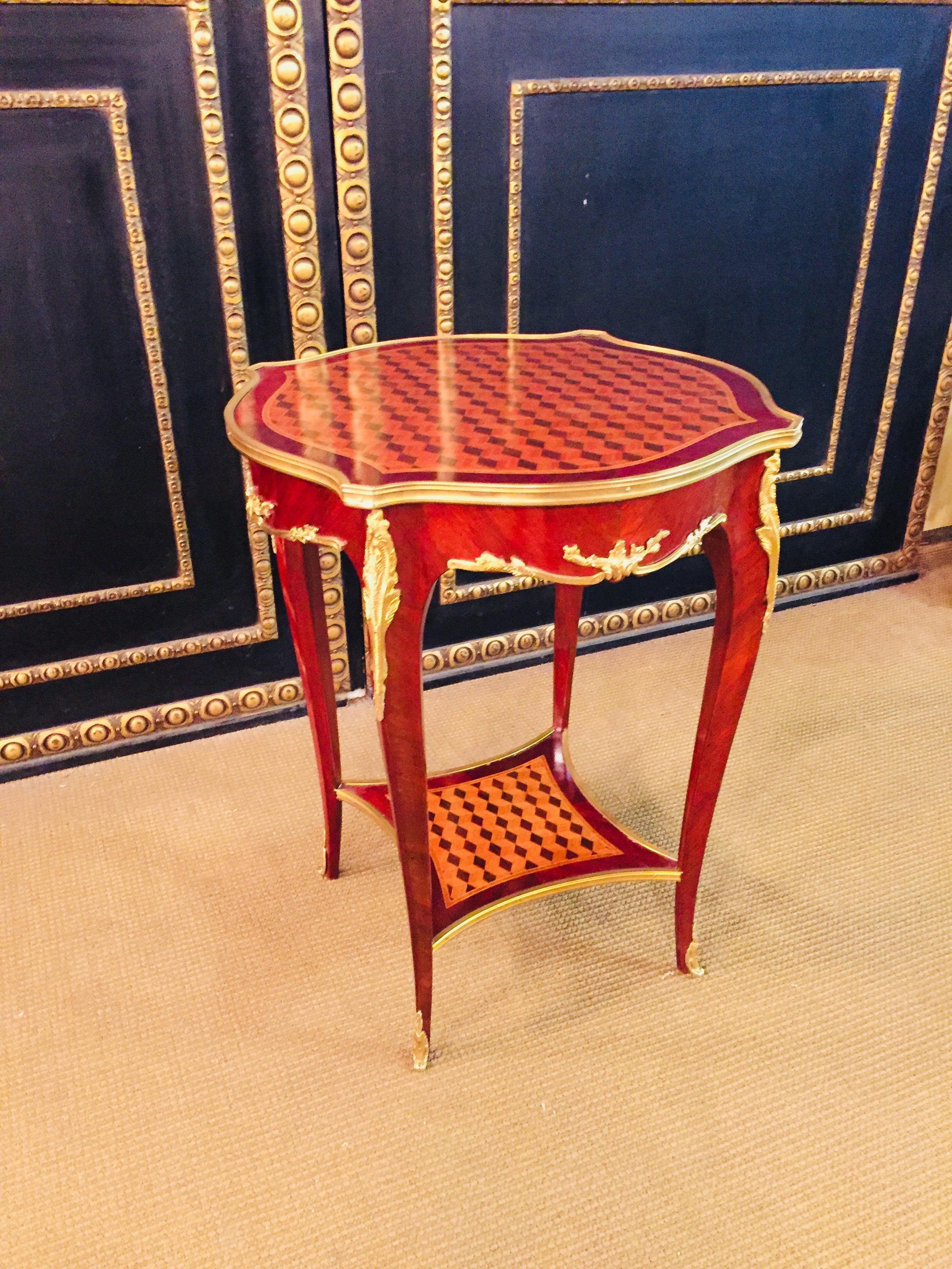 20th Century French Side Table after F. Linke 6