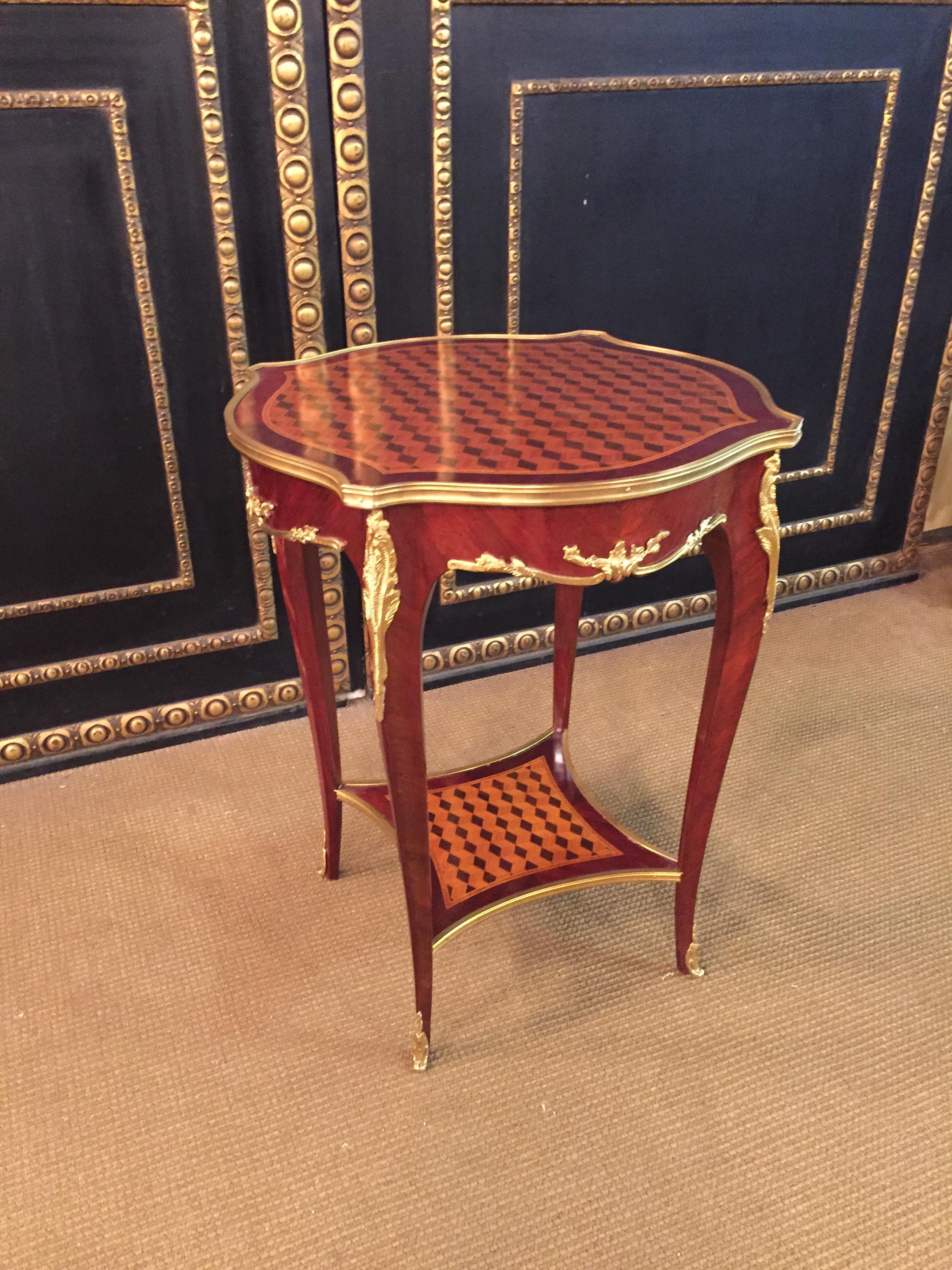 Louis XV 20th Century French Side Table after F. Linke