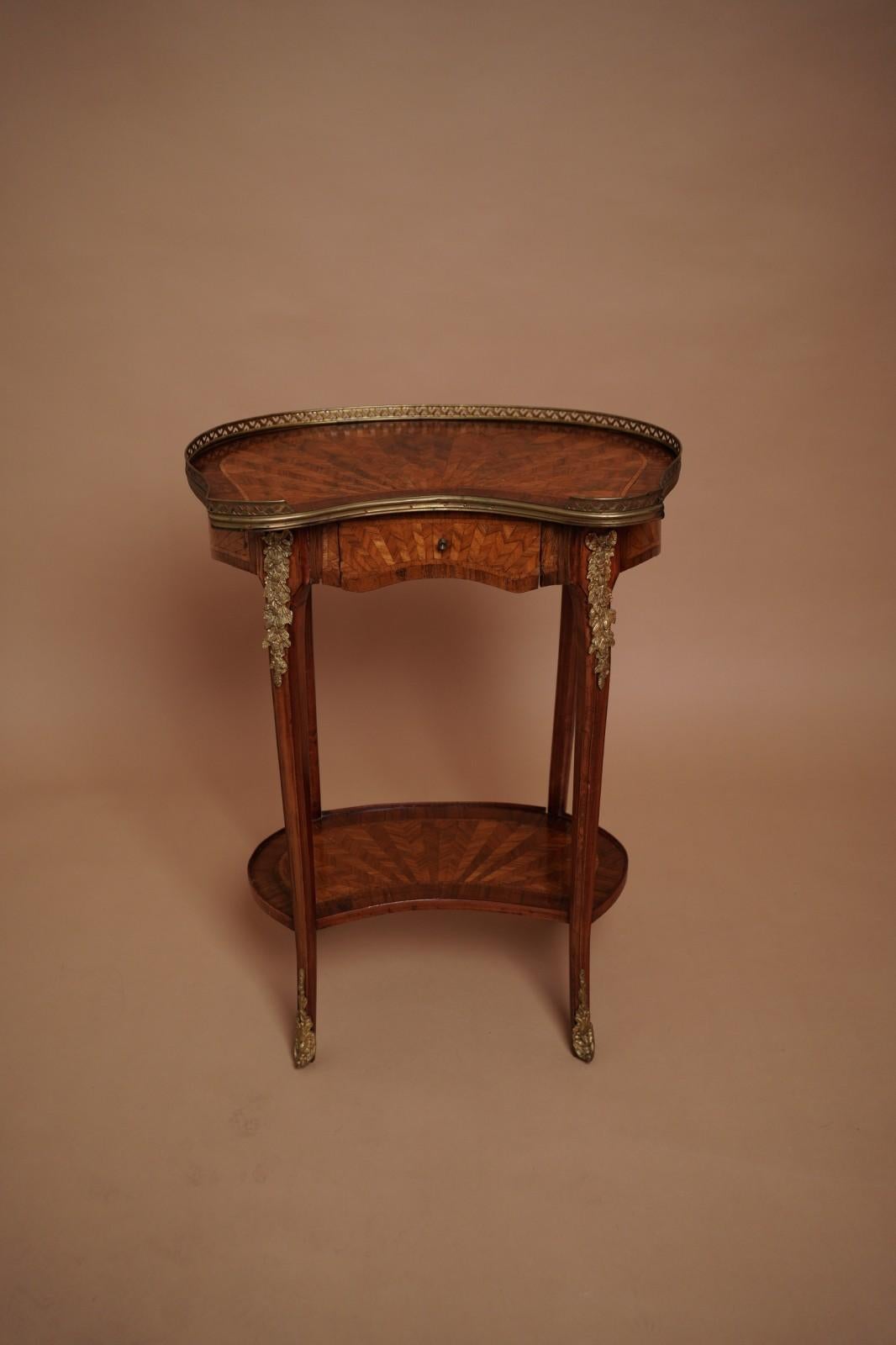 Early 20th Century 20th Century French Side Table in Louis XV Style. For Sale