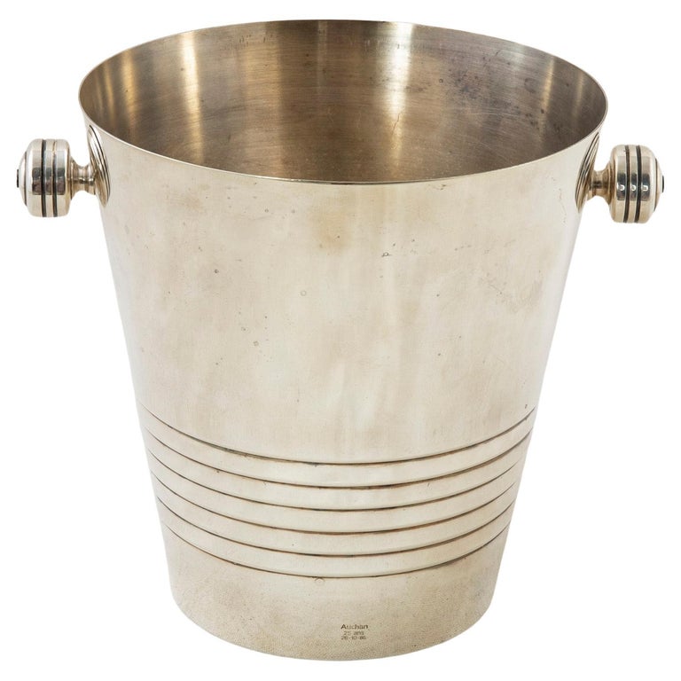 20th Century French Silver Plate Champagne Bucket