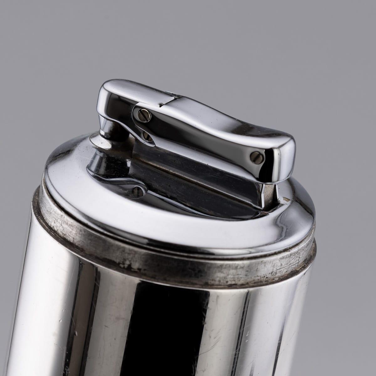 Accendino da tavolo francese del XX secolo in argento e dorato di Hermès, Parigi, 1960 ca. in vendita 5